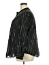 MICHAEL Michael Kors Metallic Black Long Sleeve Button-Down Shirt Size 2X - photo 5