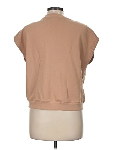 Madewell (Re)sourced Cotton Short-Sleeve Relaxed Sweatshirt (view 2)
