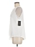 New York Laundry 100% Polyester White Sleeveless Blouse Size M - photo 5