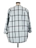 River Island Checkered-gingham Blue Coat Size 14 - photo 2
