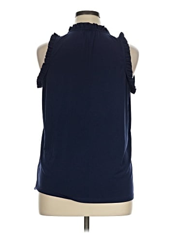 MICHAEL Michael Kors Sleeveless Blouse (view 2)