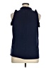 MICHAEL Michael Kors Blue Sleeveless Blouse Size XL - photo 2