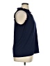 MICHAEL Michael Kors Blue Sleeveless Blouse Size XL - photo 4