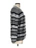 Ann Taylor LOFT Stripes Silver Pullover Sweater Size L - photo 4
