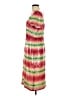 J.Crew 100% Polyester Tie-dye Red Cocktail Dress Size 8 - photo 5