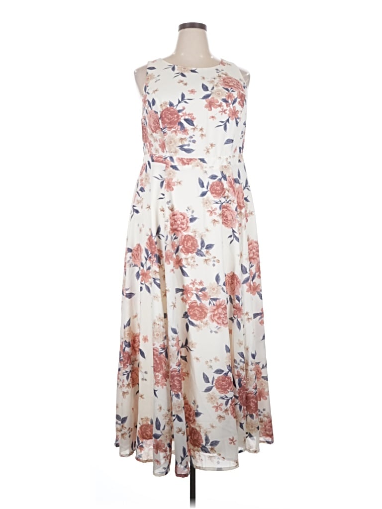 Pre-owned Torrid Casual Dress In Ivory
