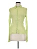 MNG 100% Viscose Green Long Sleeve Blouse Size M - photo 1
