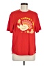 Nike 100% Polyester Red Short Sleeve T-Shirt Size M - photo 1