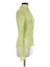 MNG 100% Viscose Green Long Sleeve Blouse Size M - photo 4