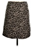 Ann Taylor LOFT Animal Print Brown Casual Skirt Size 2 Petite - photo 2