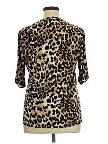 Anne Klein Short Sleeve Blouse (view 2)