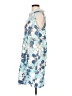 ModCloth 100% Polyester Floral Blue Cocktail Dress Size L - photo 5