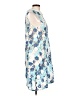 ModCloth 100% Polyester Floral Blue Cocktail Dress Size L - photo 4