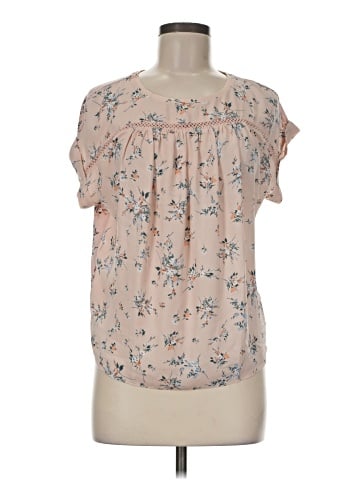 Ann Taylor LOFT Short Sleeve Blouse (view 1)