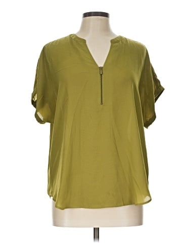 Maurices Short Sleeve Blouse (view 1)