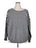 Liv Gray Long Sleeve Top Size 2X - photo 1