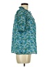 J.Crew 100% Polyester Teal Short Sleeve Blouse Size M - photo 4