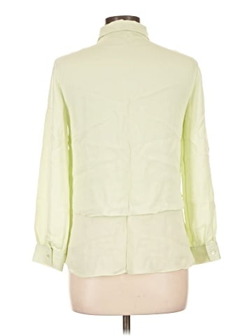 Theory 3/4 Sleeve Silk Top (view 2)