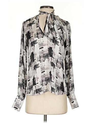 Waverly Grey Long Sleeve Blouse (view 1)