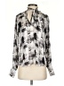 Waverly Grey 100% Polyester Gray Long Sleeve Blouse Size XS - photo 1