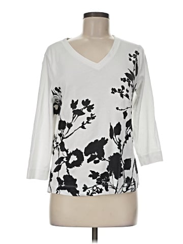 Chico's 3/4 Sleeve T-Shirt (view 1)