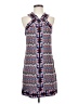 BCBGMAXAZRIA Print Blue Casual Dress Size XS - photo 1