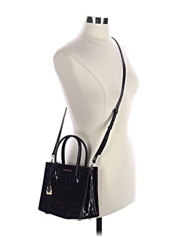 MICHAEL Michael Kors Leather Satchel (view 2)