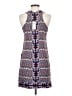 BCBGMAXAZRIA Print Blue Casual Dress Size XS - photo 2