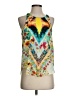 Rory Beca 100% Silk Teal Sleeveless Silk Top Size S - photo 1