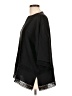 St. John Black 3/4 Sleeve Silk Top Size L - photo 5
