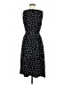 Elle Polka Dots Black Casual Dress Size 6 - photo 2