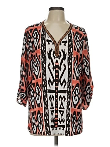 Chico's 3/4 Sleeve Blouse (view 1)