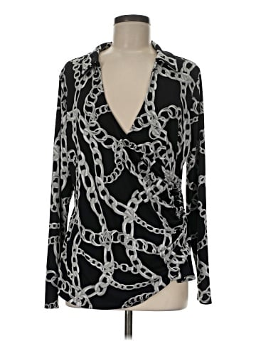 INC International Concepts Long Sleeve Blouse (view 1)