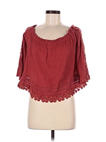 Topshop 3/4 Sleeve Blouse (view 1)