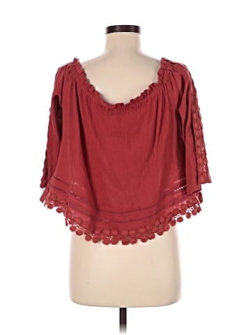 Topshop 3/4 Sleeve Blouse (view 2)