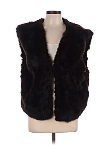 Andrew Marc Faux Fur Vest (view 1)