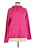 Nike 100% Polyester Pink Pullover Hoodie Size M - photo 1