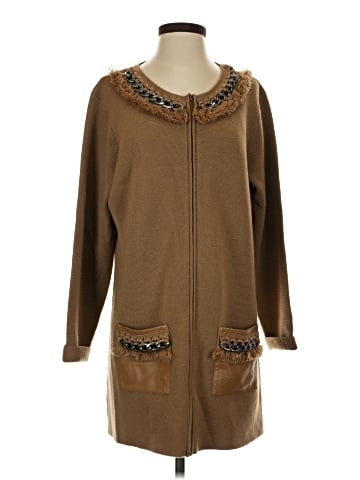 Doncaster Collection Wool Cardigan (view 1)