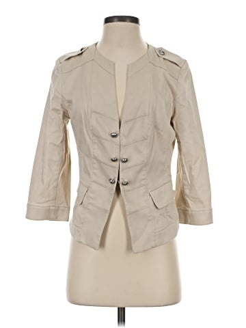 White House Black Market Trenchcoat (view 1)