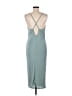 21 Saints Solid Teal Cocktail Dress Size M - photo 2