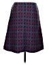 Boden Argyle Blue Wool Skirt Size 4R - photo 2