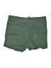 Torrid 100% Lyocell Solid Green Shorts Size 1X Plus (1) - photo 1