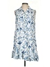 Elan Paisley Blue Casual Dress Size S - photo 1