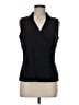 J. McLaughlin Black Sleeveless Blouse Size M - photo 1