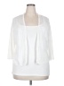 Charter Club White Cardigan Size 2X - photo 1