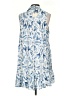 Elan Paisley Blue Casual Dress Size S - photo 2