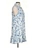 Elan Paisley Blue Casual Dress Size S - photo 4