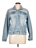 Rachel Parcell 100% Cotton Blue Denim Jacket Size L - photo 1