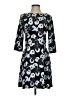 Suno Print Blue Cocktail Dress Size 4 - photo 1