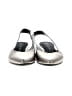 Anne Klein Metallic Silver Flats Size 7 1/2 - photo 2